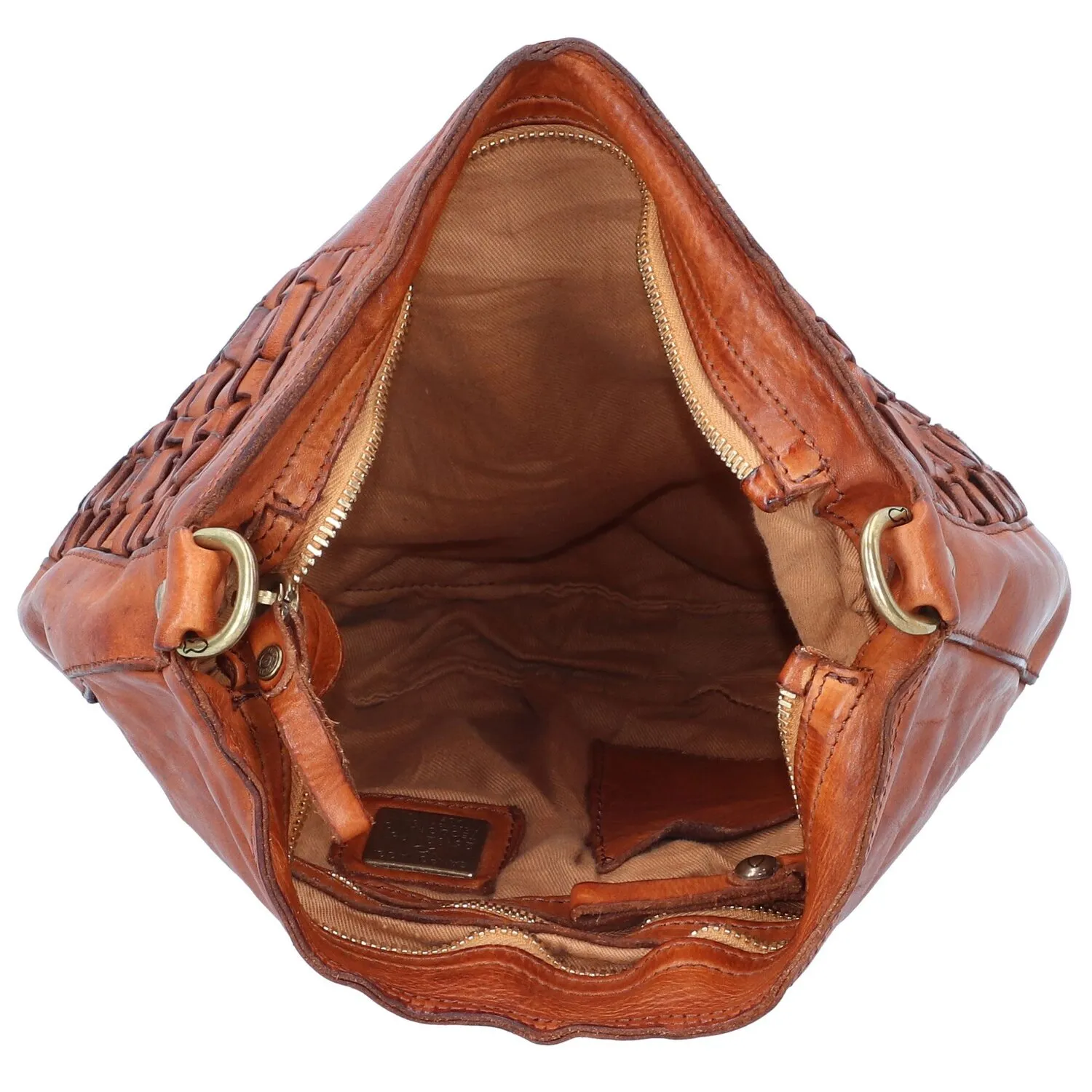Campomaggi Borsa a tracolla in pelle 31 cm