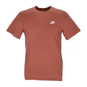 Maglietta Uomo Club Tee Mineral Clay/white