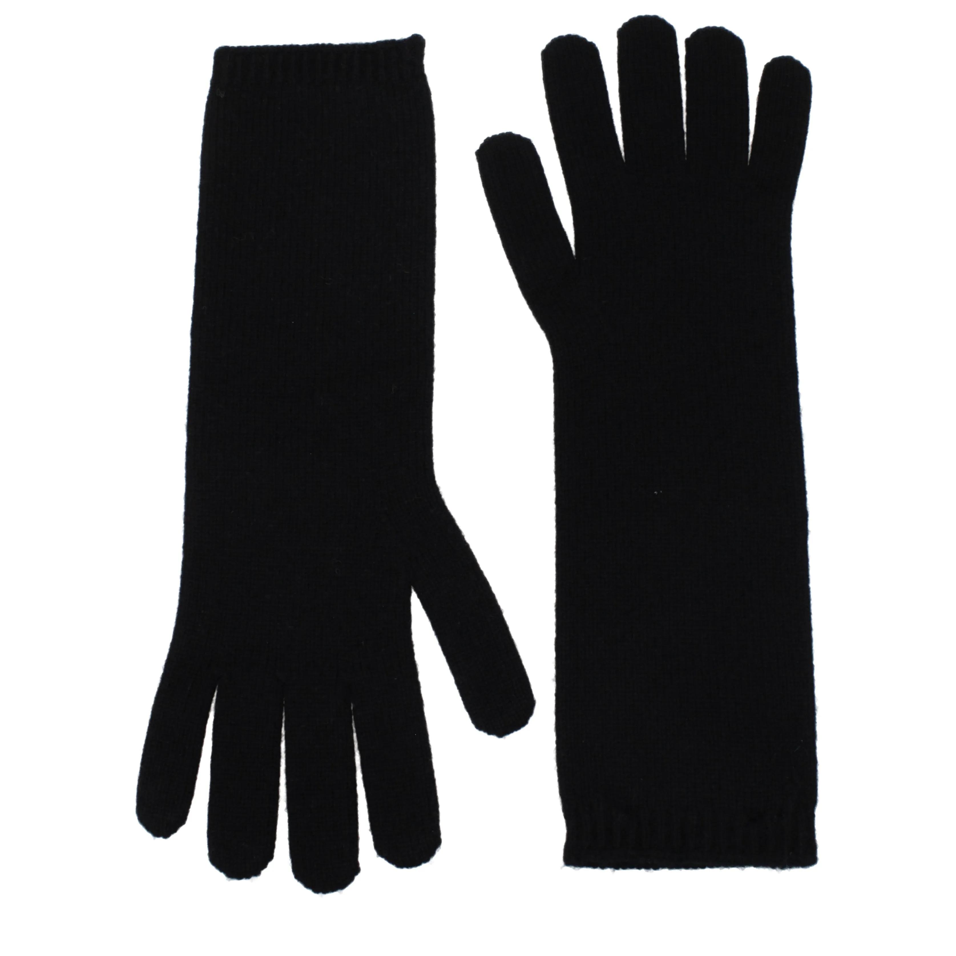 Max Mara Guanti Donna Lana Nero