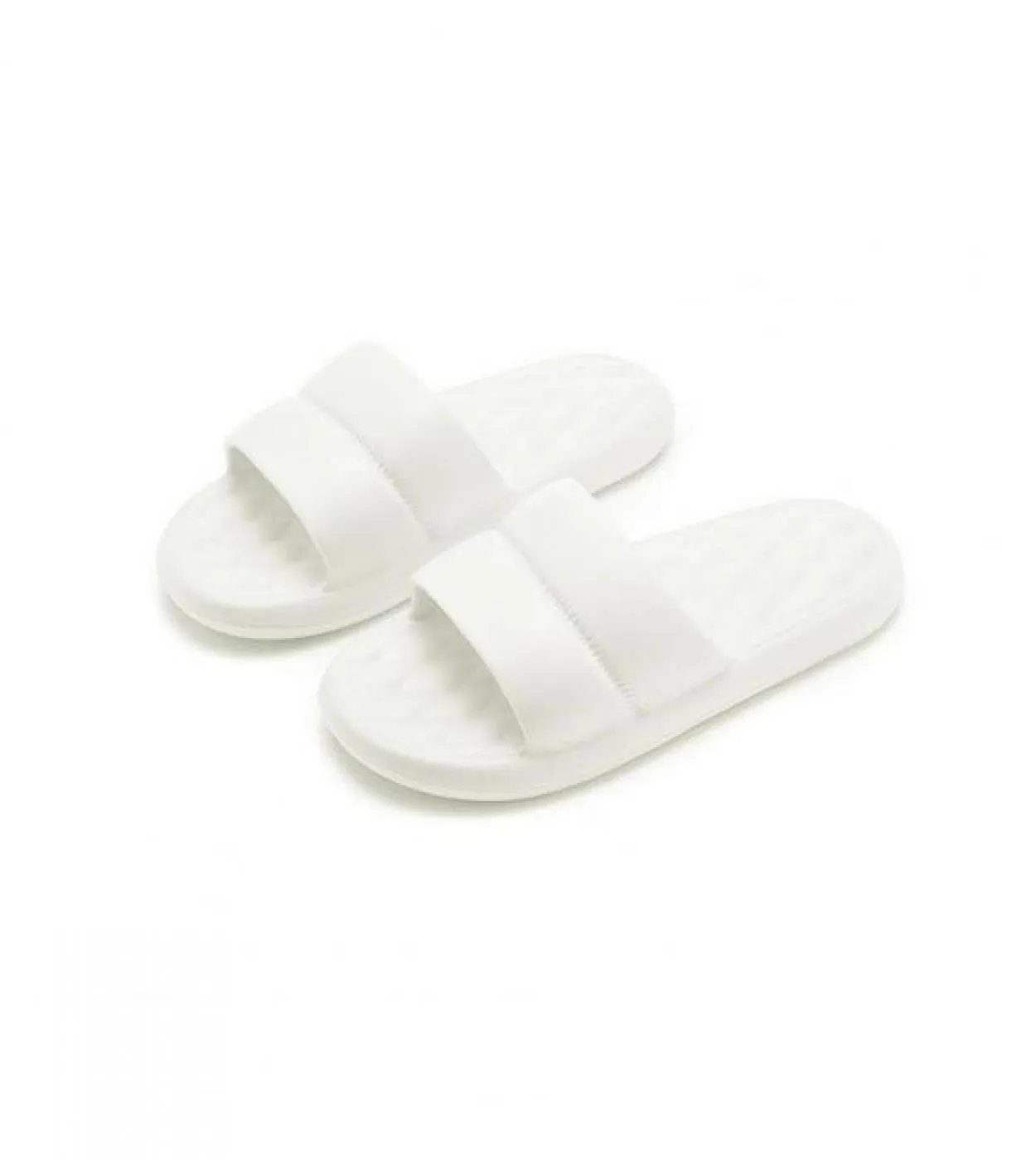 Pantofole da casa da donna Scarpe con plateau spesse Scarpe estive da spiaggia in Eva con suola morbida Scarpe basse da bagno mu
