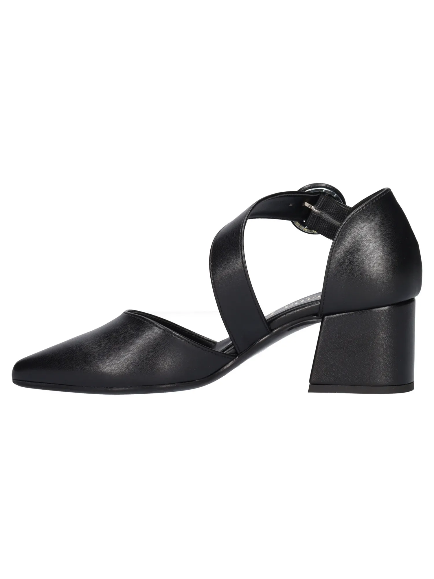 Scarpa tacco largo Liviana da donna nera