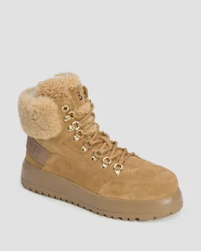 Scarpe con pelliccia da donna BOGNER Antwerp L 17 marroni 22441213-17