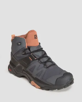 Scarpe da donna SALOMON X ULTRA 4 MID GTX L41295600-ebony-mocha