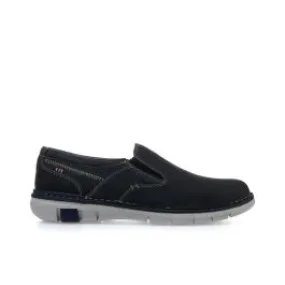 Sneakers slip on in pelle