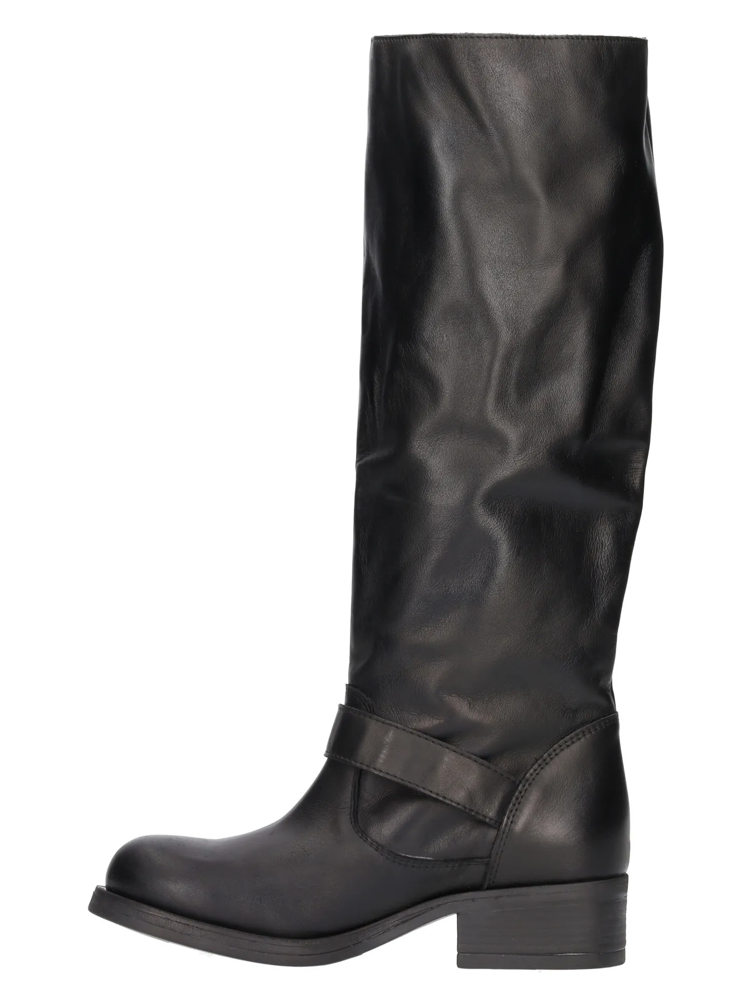 Stivale tacco basso Liviana da donna nero