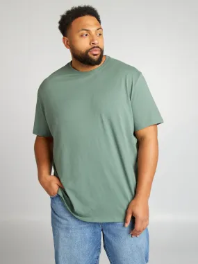 T-shirt puro cotone - VERDE